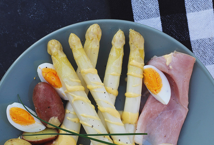 asperges sous vide