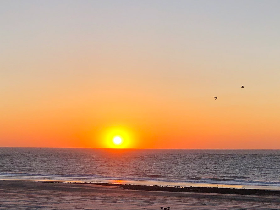 zonsondergang ameland