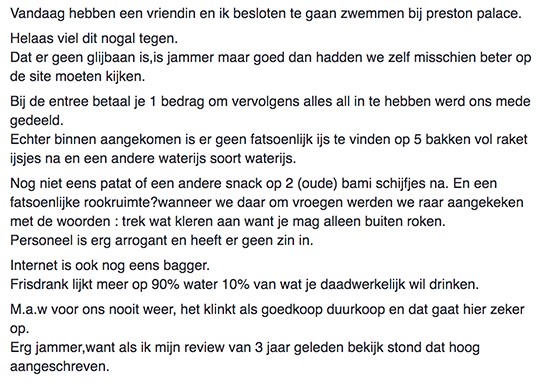 recensie preston palace